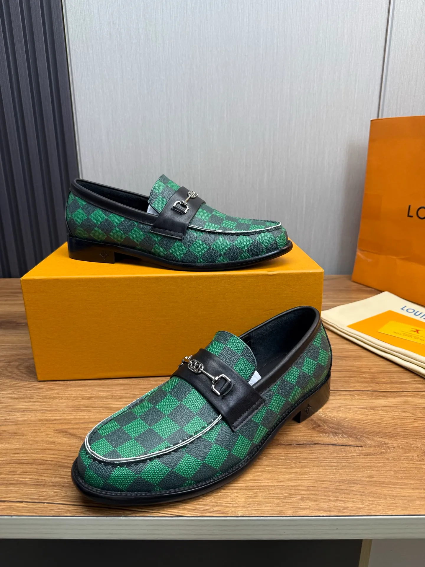 Factory 660💰 LV. Men's business casual leather shoes, all made of imported original brand leather, just to create a more comfortable wearing experience, original non-slip and wear-resistant outsole ✔️16-45 (38.45 non-returnable)